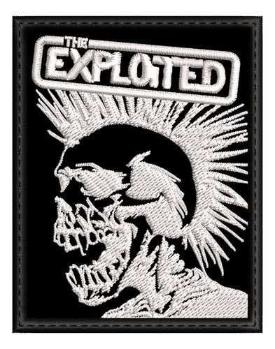 Parche Bordado The Exploited Blacklabeldesigns