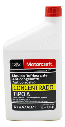 Refrigerante Anticongelante Concentrado R/ra/ab/1