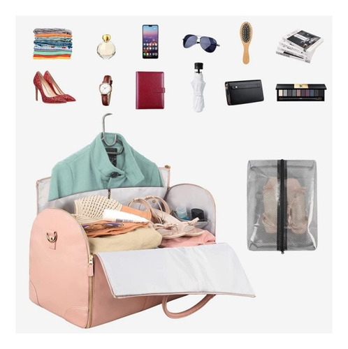 Bolsa De Viaje Para Ropa Pu Portatrajes Para Mujer