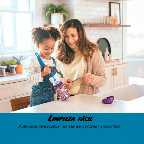 Botella De Agua Camelbak Eddy Kids Con Popote Anti Derrames