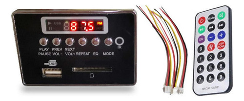 H Módulo De Audio Control Remoto Entrada De Línea 5v