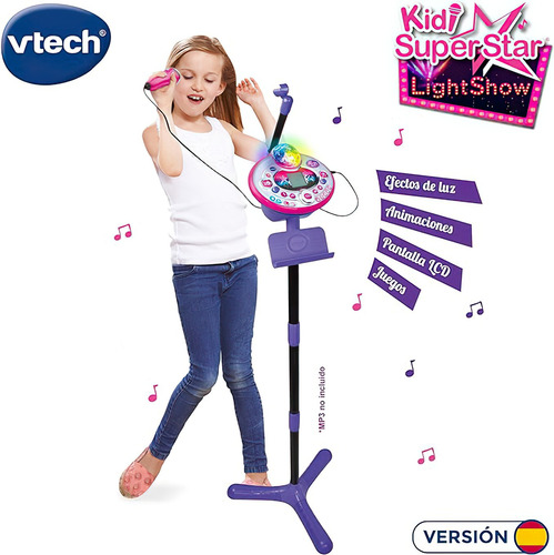 Karaoke Vtech Kidi Star Lightshow 9 En 1