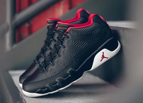 Tenis Air Jordan 9 Retro Low Negros Nuevo Originales En Caja