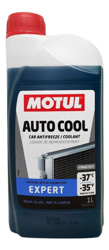 Aditivo líquido para radiadores Motul Inugel Blue para automóviles y motocicletas, 1 litro