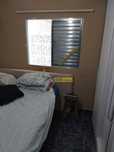 Casa Com 1 Dormitório Para Alugar, 50 M² Por R$ 850,00/mês - Jardim Alvorada - Santo André/sp - Ca0317