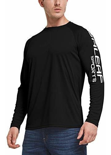 Baleaf Camiseta Manga Larga Para Hombre Proteccion Solar 50
