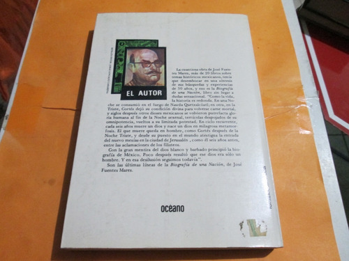 Biografía De Una Nación, José Fuentes Mares, 1987 (Usado)