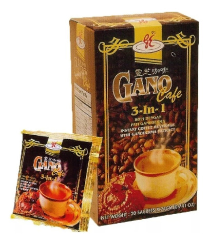 Gano Cafe 3 En 1 