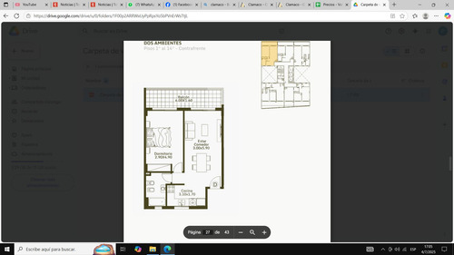 Departamento 2 Ambientes En Venta,con Balcon, Con Cochera En Caseros