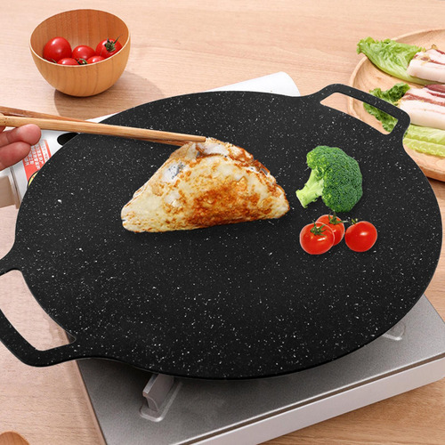 Barbacoa Coreana Parrilla Sartén Hierro Recubrimiento 41cm