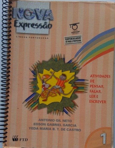  Nova Expressão Língua Portuguesa 1 - Livro Do Professor