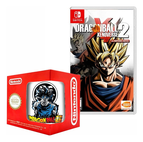 Dragon Ball Xenoverse 2 Nintendo Switch + Taza 1