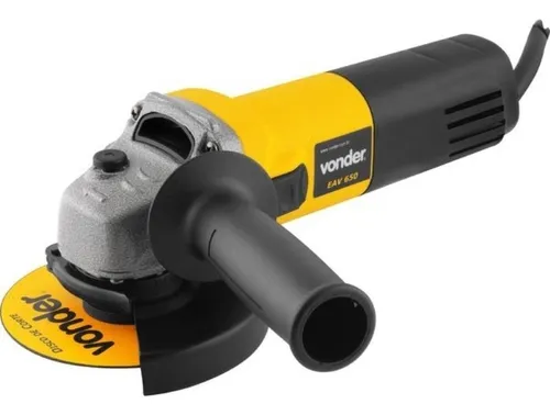 Esmerilhadeira Angular Vonder Eav 650 50hz/60hz Cor Amarelo Frequ...