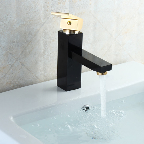¿g1/2? Grifo Monomando De Aluminio Para Lavabo, Color Bronce