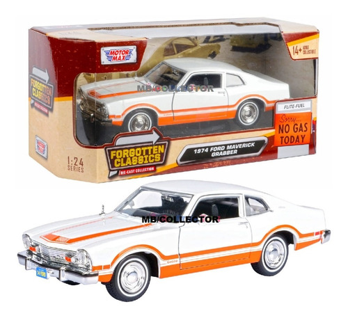 Ford Maverick 1974 Graber Sport Clasico Motor Max 1/24 Wht