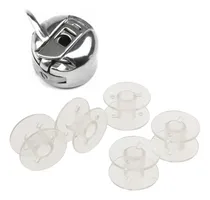 Comprar Caja Porta Bobina Janome Singer Brother Godeco + 5 Carretele