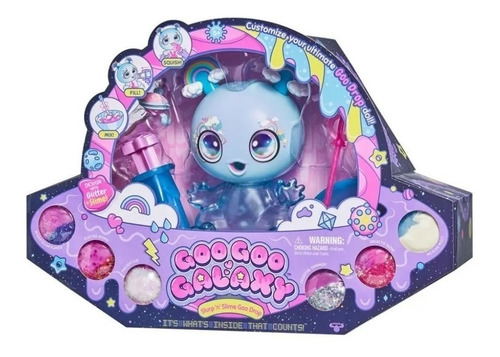 Goo Goo Galaxy Drop Deluxe Baby Arcoiris Slime Brillantina
