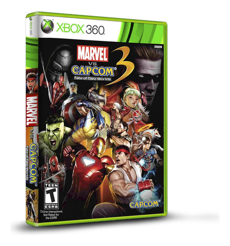 Marvel Vs. Capcom 3 Fate Of Two Worlds / Xbox 360