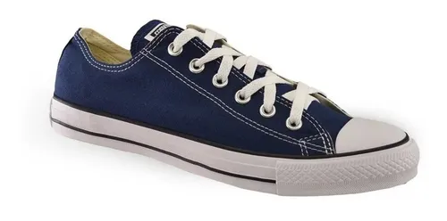 Converse Ct All Star Lona Baja Azul 156991c