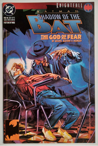Batman Shadow Of The Bat 16 Dc Comics 1992 Knightfall Am04