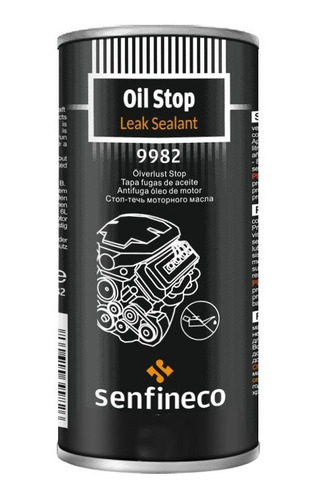 Tapa Fugas De Aceite Oil Stop Leak Sealant Senfineco 300ml