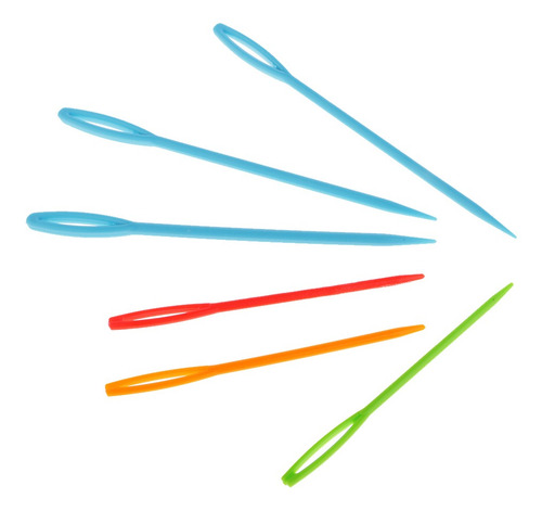 9 Pieces Plastic Needles And Knitting Loom Hook Crochet Hook