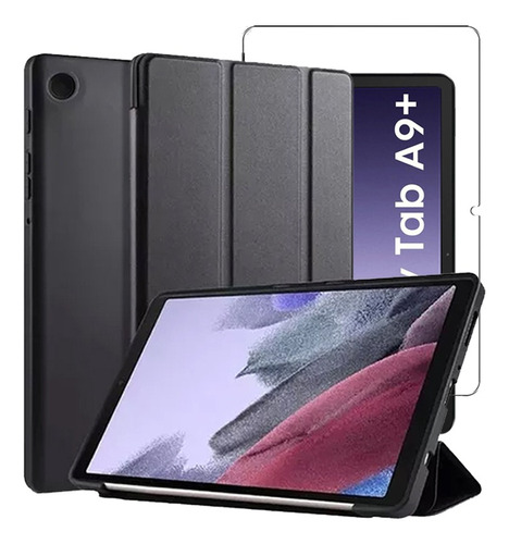 Funda Protector Para Tablet Samsung A9 Plus Smart Tpu+vidrio
