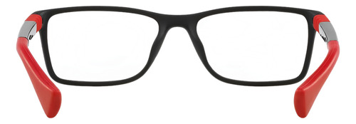 Moldura infantil Miraflex Mf4012 Optica Central Color L 367, preto fosco, tamanho de 51 mm