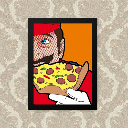 Quadro Mario Fome 23x33cm