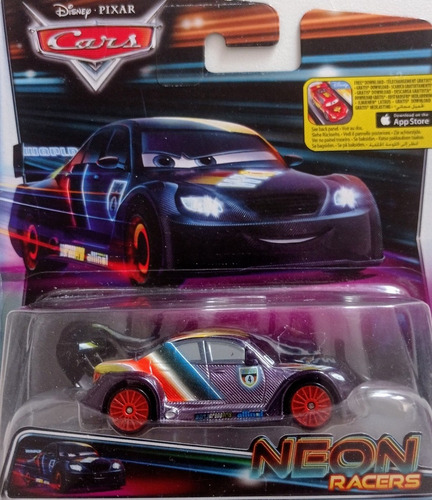 Auto Cars Neon Racer Max Schnell No Subasta Disney Pixar