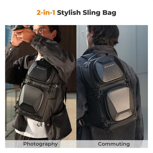 Bolso Bandolera Fotográfico X10lts K&f Concept