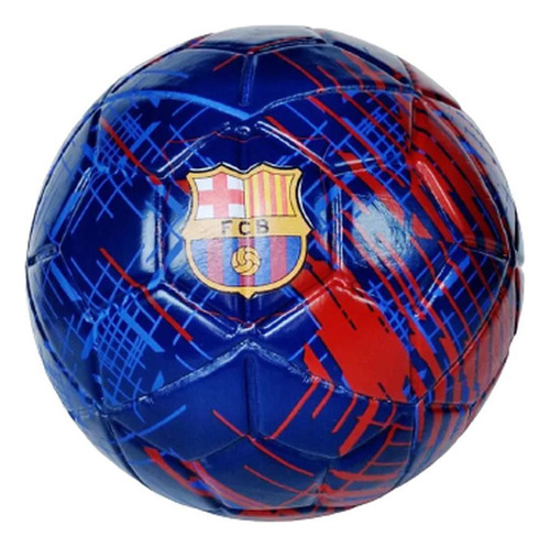 Mini Bola De Futebol De Campo Barcelona - 470 Azul