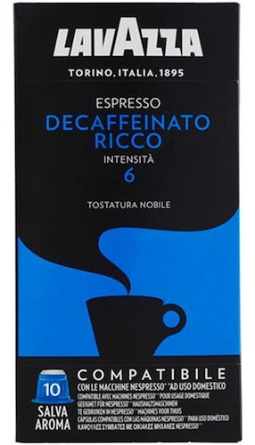 Cápsulas Nespresso Compatible Lavazza Descafeinado Int. 6
