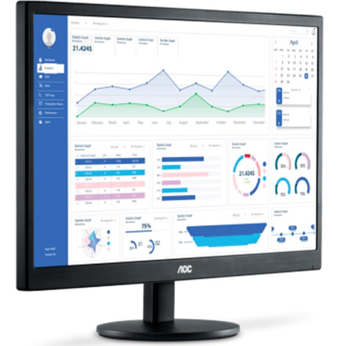 Monitor 18,5 Led Hd Hdmi Vga Ajuste Inclinação - Aoc