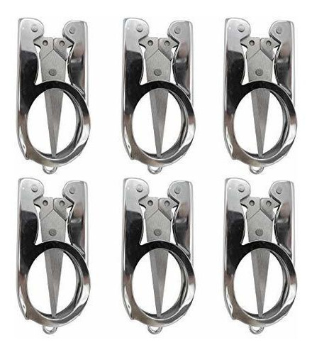 Tijeras Para Manualidades Ouyatoyu 6pcs Stainless Steel Fold