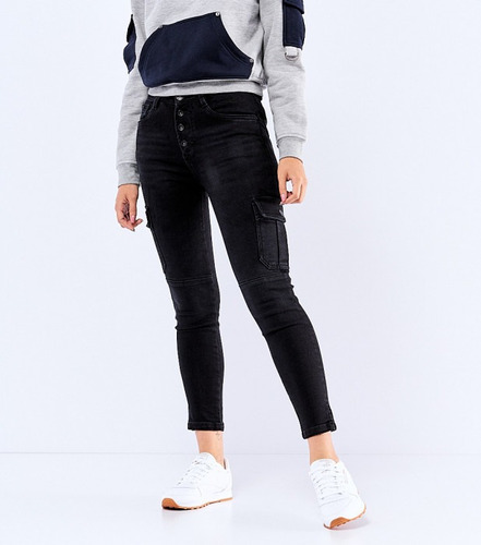 Jean Jessie Skinny Moda Mujer Gas