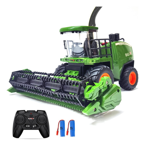 Juguete Tractor De Control Remoto  Camion Rc Para Ninos Con