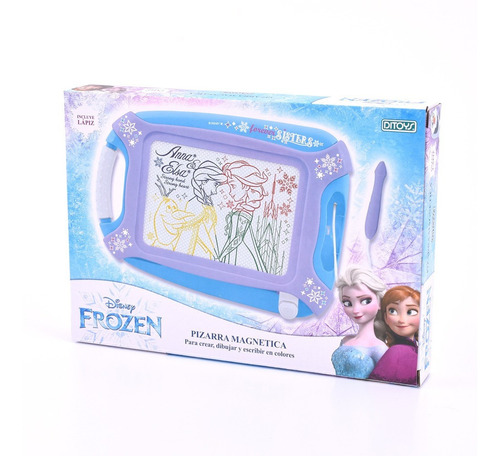 Frozen Pizarra Magnetica Chica Con Lapiz Ditoys 2285