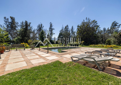 Limache, Espectacular Casa Familiar En Terreno De 6500mt