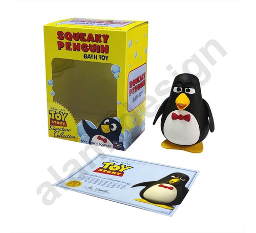 Toy Story Wheezy Pinguino Custom Impresion 3d Resina