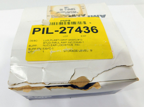 Lot Of 93 Each Amp 53949-1 00 Plasti-grip Electrical Con Ccb