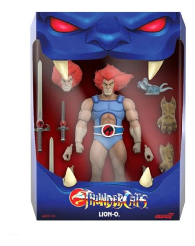 Thundercats Ultimates Lion-o Luz Ojos Led Super 7 Sin Abrir (Usado)
