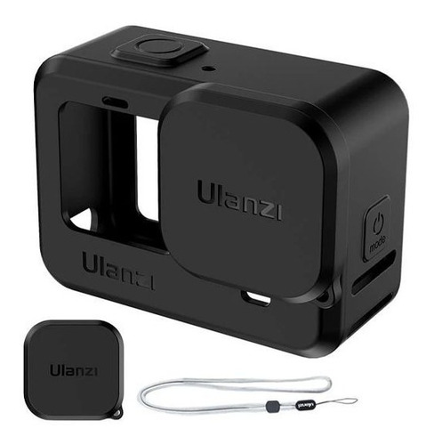 Imagen 3 de 9 de Funda Protectora Para Gopro 9 Con Tapa P/ Lente G9-1 Ulanzi