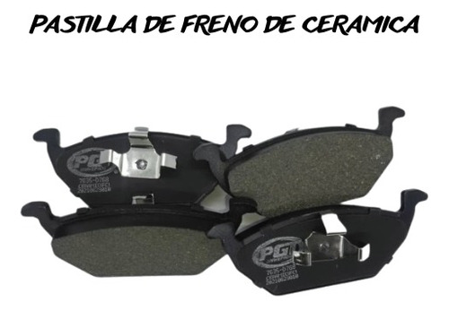 Pastilla Freno Ceramica Volkswagen Bora 2010 2011  7635