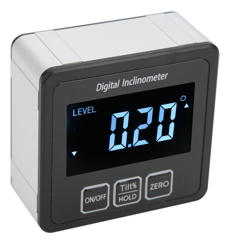 Inclinómetro Digital Con Pantalla Lcd, Indicador De Ángulos