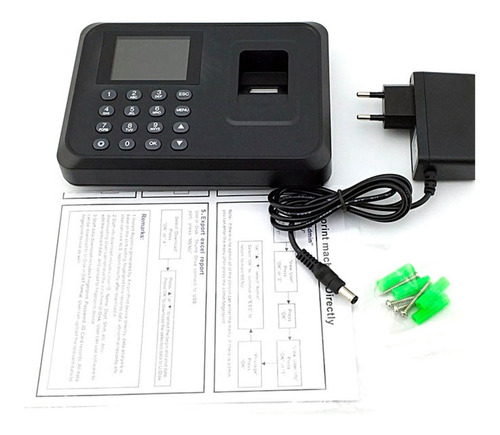 Reloj Control De Asistencia Digital Con Huella Biométrico