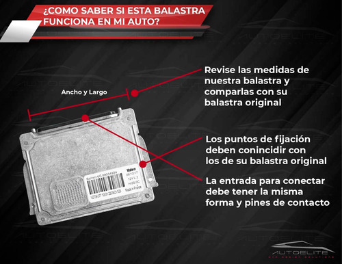 Imagen 6 de 8 de Balastra Valeo Original Nueva Audi Bmw Vw Seat Gmc Volvo