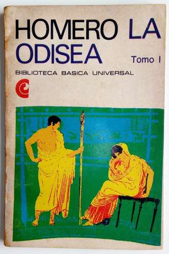 La Odisea Tomo 1 Homero Biblioteca Básica Ed. Ceal Libro