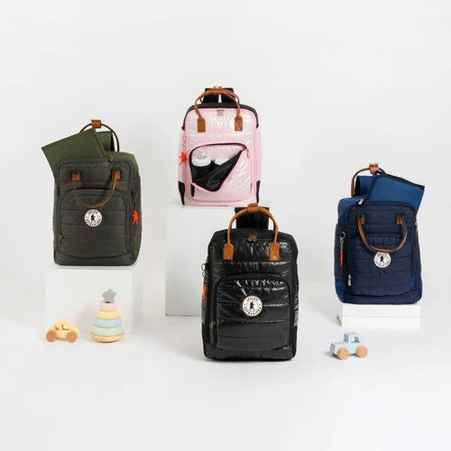 Imagen 10 de 10 de Mochila Baby Bag Patagonia Diamond Negro Legion Extranjera