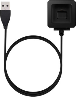 Cable de Carga USB de Repuesto Adaptador de Cargador Young & Ming Cargador Compatible con Fitbit Charge 5/Fitbit Luxe Negro 3,3ft 100cm 